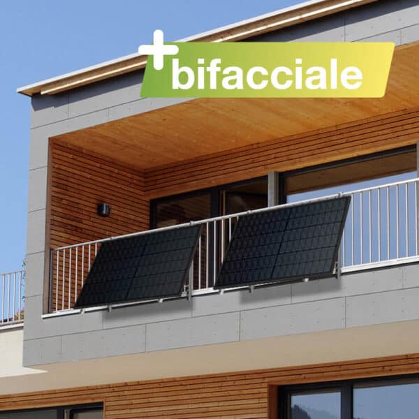 20334 - Centrale elettrica a balcone 900:800 bifacciale